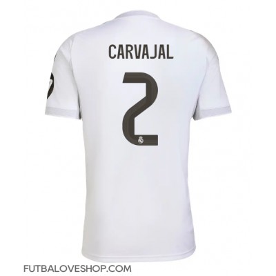 Dres Real Madrid Daniel Carvajal #2 Domáci 2025-26 Krátky Rukáv Dres Real Madrid Daniel Carvajal #2 Domáci 2025-26 Krátky Rukáv